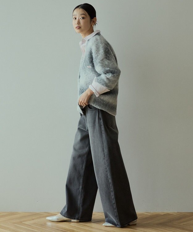 AMERICAN HOLIC PENNEY'Sシャギーグラデーションカーディガン Gray