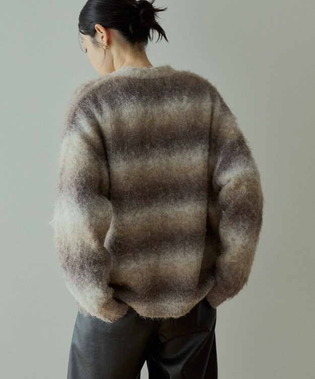 AMERICAN HOLIC PENNEY'Sシャギーグラデーションカーディガン Brown