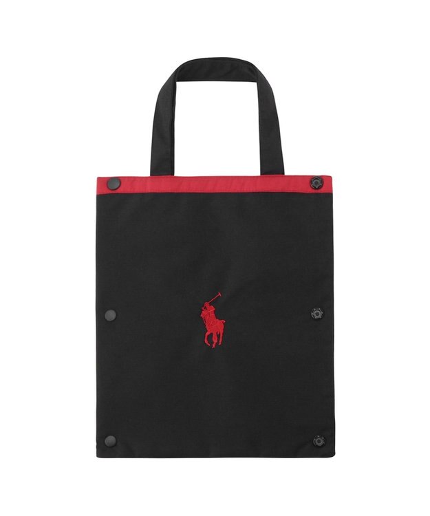 MOONBAT POLO RALPH LAUREN(ポロ ラルフローレン) 【C-zeroはっ水】傘袋 折りたたみ傘用 PP刺繍 吸水生地 ブラック