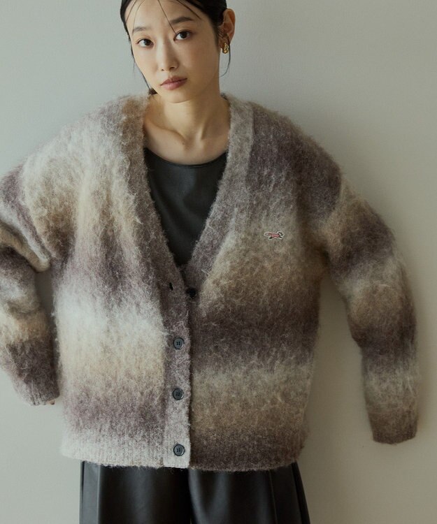 AMERICAN HOLIC PENNEY'Sシャギーグラデーションカーディガン Brown