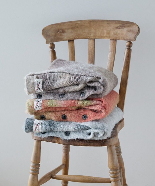 AMERICAN HOLIC PENNEY'Sシャギーグラデーションカーディガン Peach