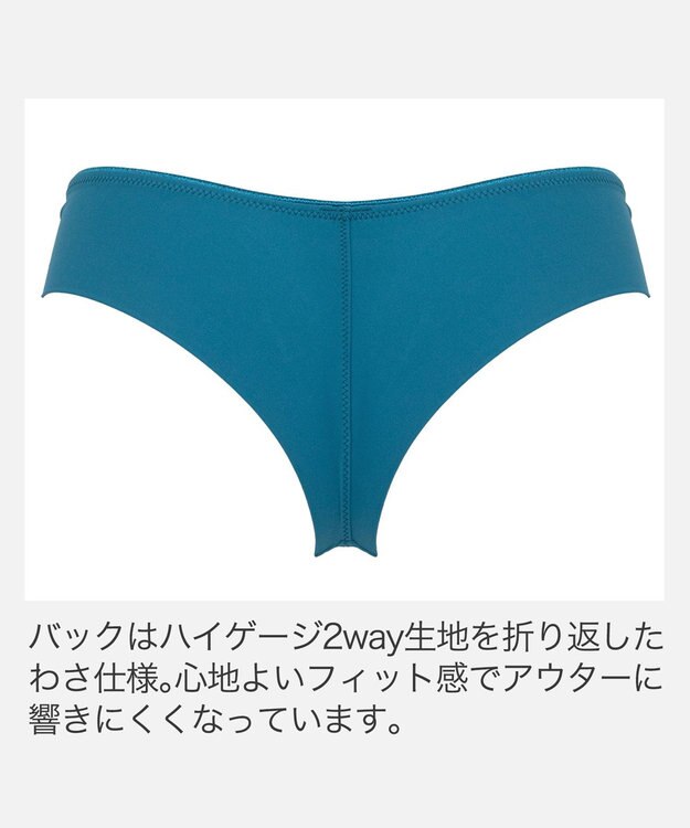 BRADELIS New York 【BRADELIS New York】　ウェンディバックスムーズスタイルタンガ25A1 ティールブルー