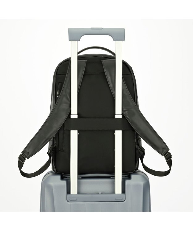 ACE BAGS & LUGGAGE W&.Day/Night ティルカ ラウンドリュック A4サイズ 13.3インチPC収納 19181 ダブルアンドデイナイト ブラック