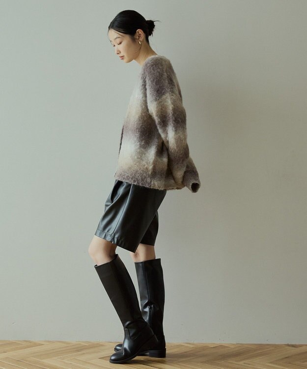 AMERICAN HOLIC PENNEY'Sシャギーグラデーションカーディガン Brown