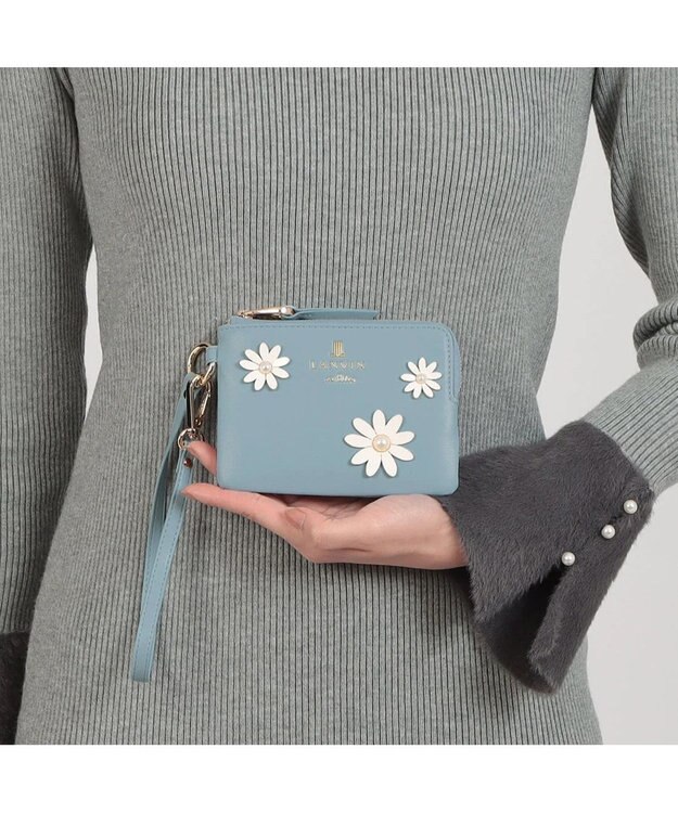 LANVIN en Bleu ジョリー マルチケース ライトブルー