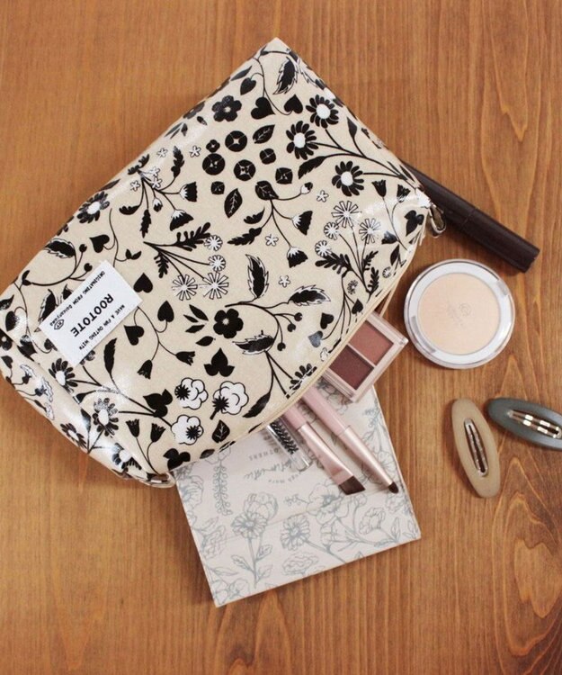 ROOTOTE 1298【ポーチ】EU.ウイズルー.ラミネート-K 01：ハナゾノ