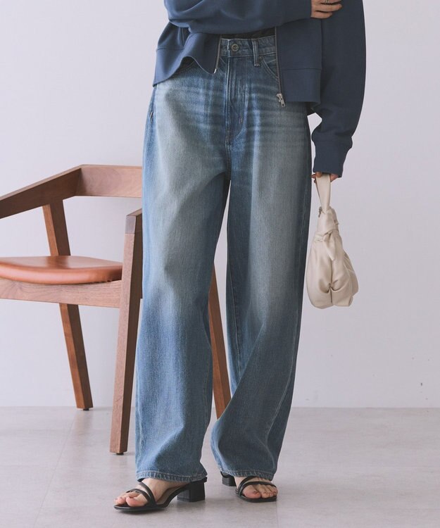 AMERICAN HOLIC カーブデニム Light Indigo