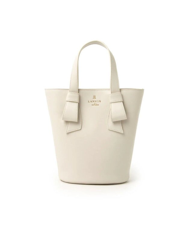 LANVIN en Bleu アンス 2wayバッグ アイボリー