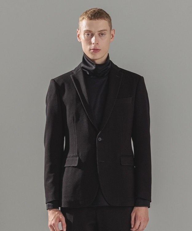 JOSEPH HOMME 【オリジナル素材】ライトタックジャージー　 ジャケット＜裏地付き＞ ブラック系