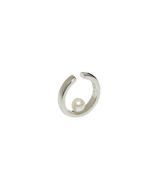 susui 【pearl doughnut】イヤカフ (SVMRR) シルバー/ミラー