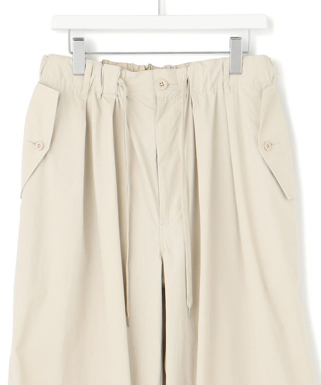 J.PRESS YORK STREET 【UNISEX】ナイロンタスランドライストレッチワッシャー イージーパンツ ベージュ系