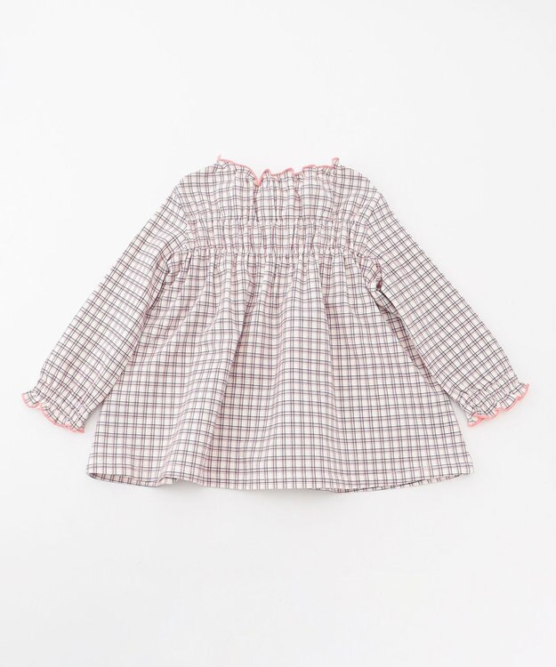 組曲 KIDS 【80-100cm】シャーリングブラウス Tシャツ ネイビー系5