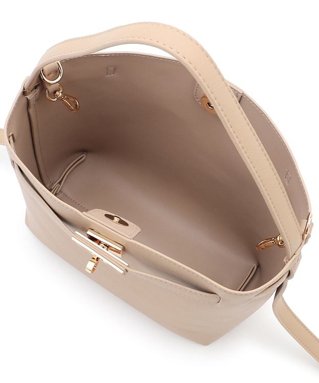 23区 【先行予約/VERY掲載】ベルテッド2WAY ハンドバッグ ベージュ系