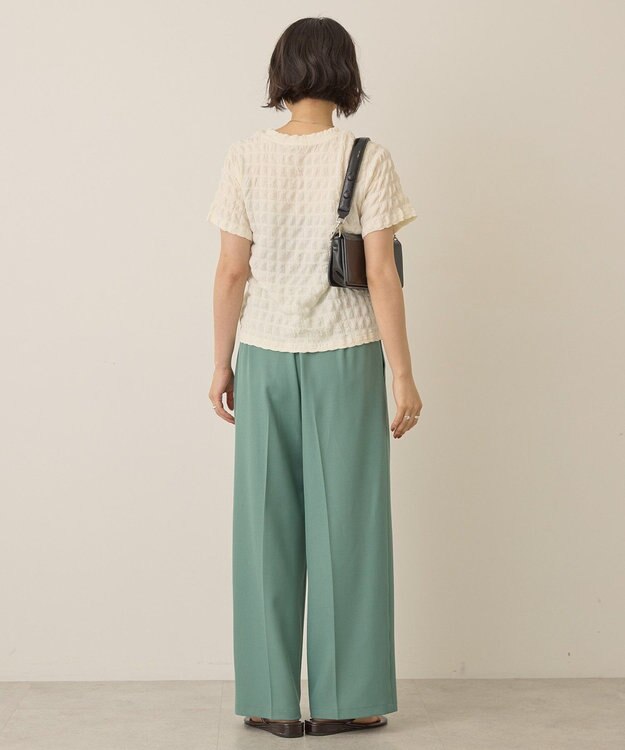 AMERICAN HOLIC ポコポコ半袖プルオーバー Ivory