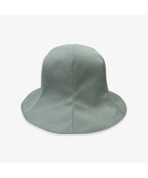 林八百吉商店 un chapeau  ジャガードチューリップハット ホワイト