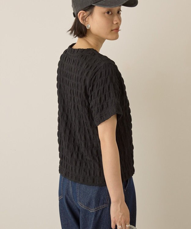 AMERICAN HOLIC ポコポコ半袖プルオーバー Black