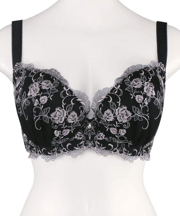 San-ai Resort（三愛水着楽園） 【エレガントコレクション2404】単品ブラHIカップ  【northerly】 ブラック