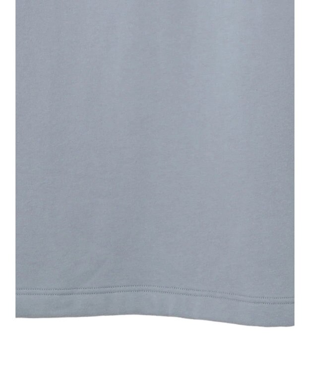 Green Parks Ｂｒｕｓｈｅｄ　裏起毛ワンピース Sax