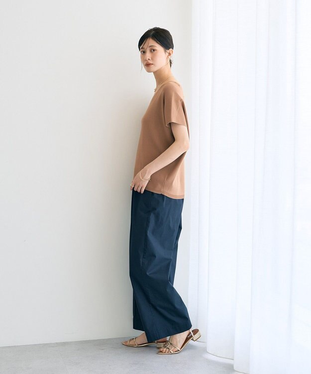 YECCA VECCA Vネックドルマンニット Camel