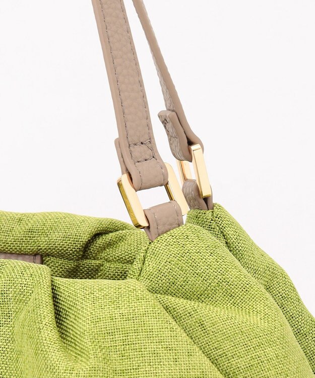 LA BAGAGERIE ナチュラルタックトート グリーン