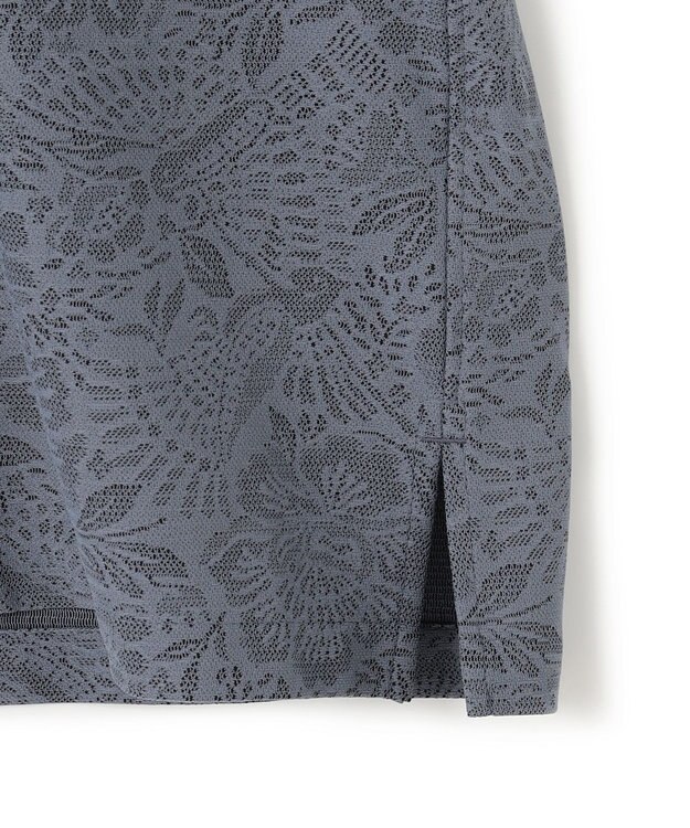 JOSEPH HOMME 新素材【洗える/通気性】ヨシタレース　レギュラーカラー半袖シャツ ネイビー系