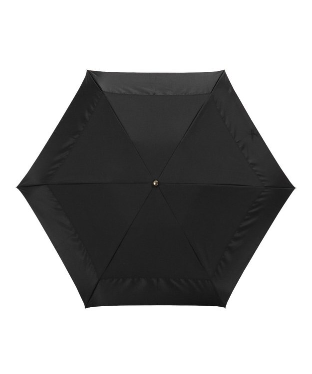 MOONBAT GRACY(グレイシー) 晴雨兼用日傘 折りたたみ傘 T/C&Pサテン Mix and Mach ブラック×ブラック