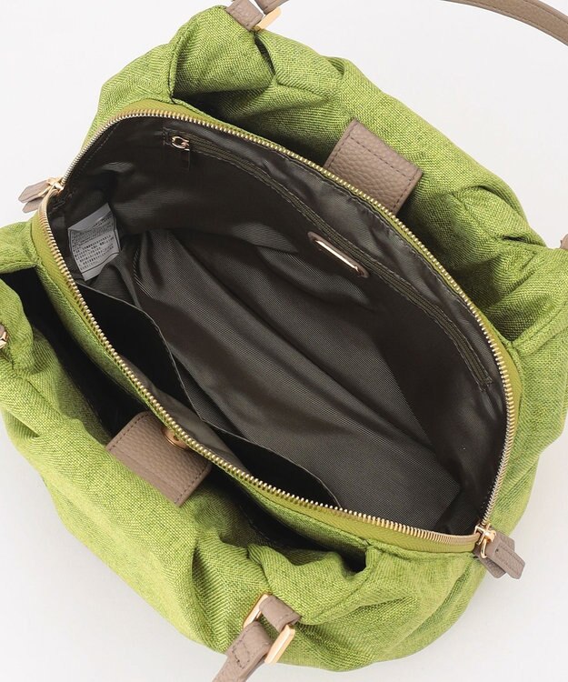 LA BAGAGERIE ナチュラルタックトート グリーン