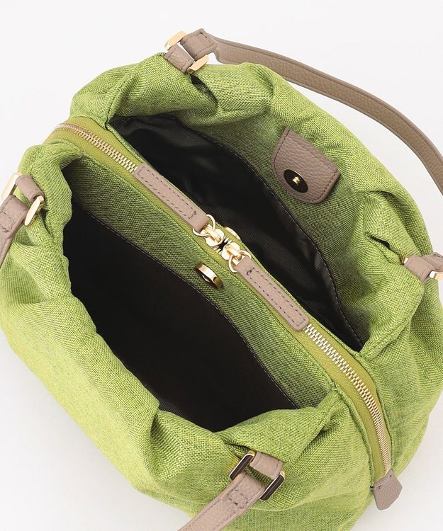 LA BAGAGERIE ナチュラルタックトート グリーン