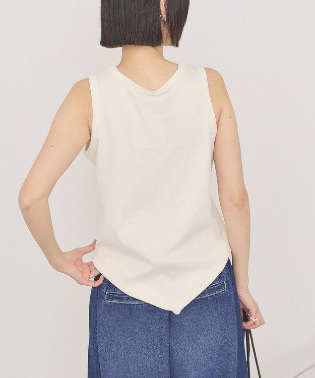 AMERICAN HOLIC 【２点セット】メッシュレイヤードタンクトップ Ivory