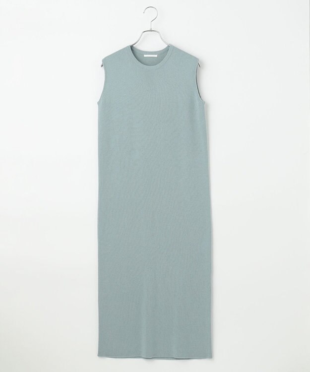 #Newans 【洗える】コットンウールニットセットアップ ライトブルー系