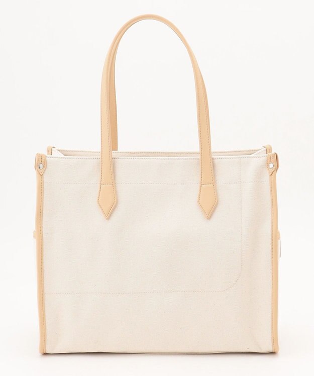 Y'SACCS バインダーキャンバスA4トートバッグ ナチュラル