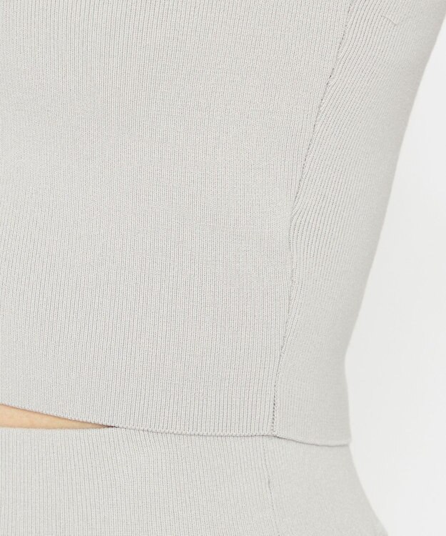 uncrave 【手洗い可】ドライタッチ ニット カップ付き バンドゥ（uncrave WHITE） アイスグレー