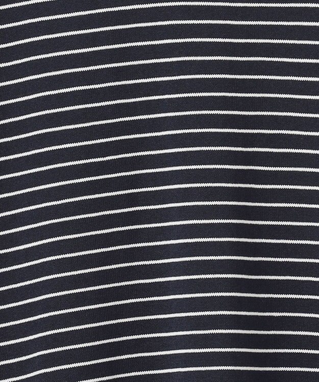 UNFILO MENS 【メンズノンノWEB掲載】スゴ機能美 ニット クルーネック ネイビーボーダー