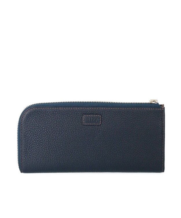 IBIZA パレータ　牛革　L字ファスナー長財布 紺