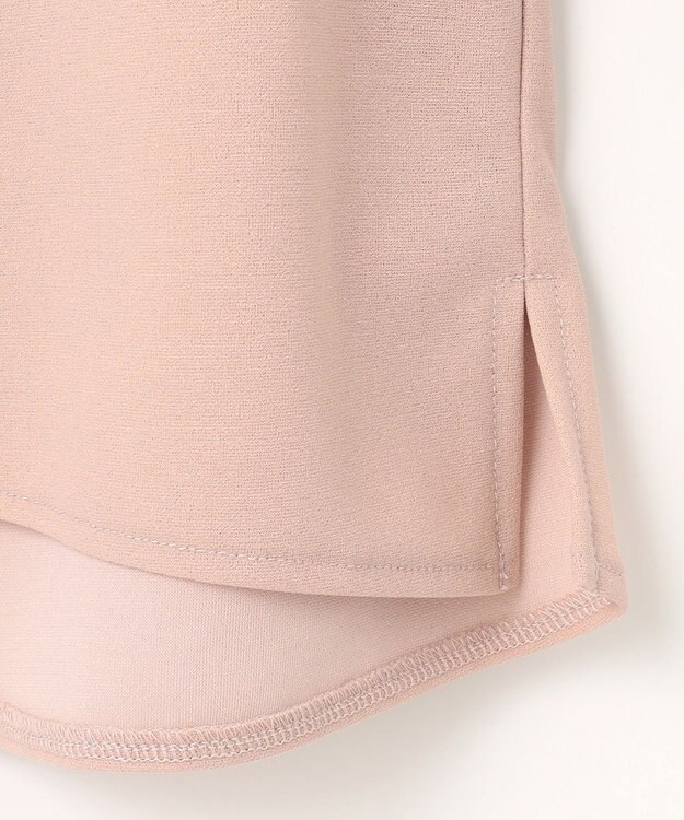 組曲 ライトアムンゼンジャージーバックリボン トップス ローズ系