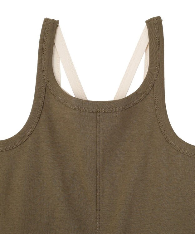 AMERICAN HOLIC 【2点セット】レイヤードデザインタンクトップ Khaki