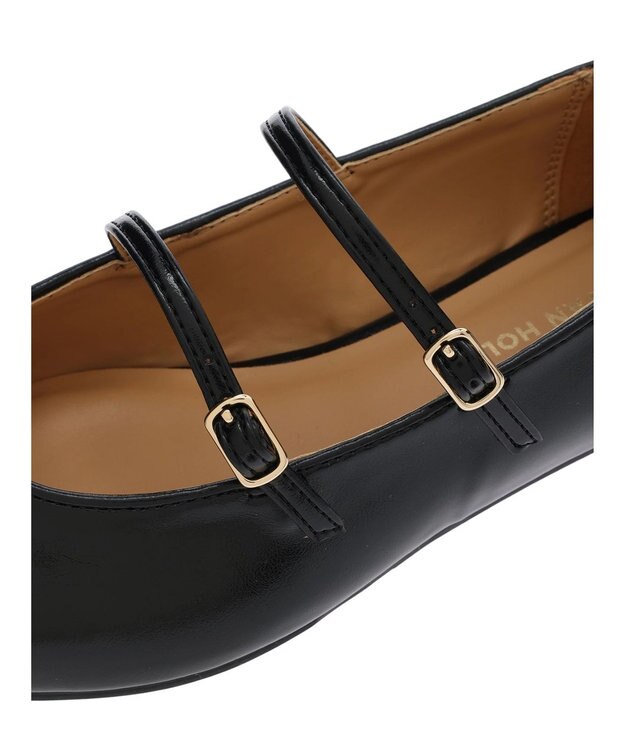 AMERICAN HOLIC メリージェーンフラットシューズ Black