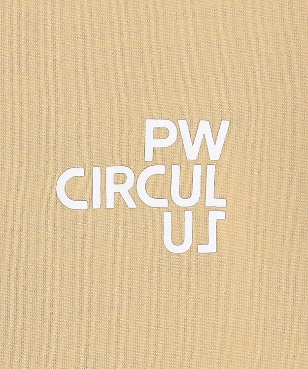 PW CIRCULUS 【WOMEN】パフスリーブモックT  2026年モデル ゴルフウェア レディース ベージュ系