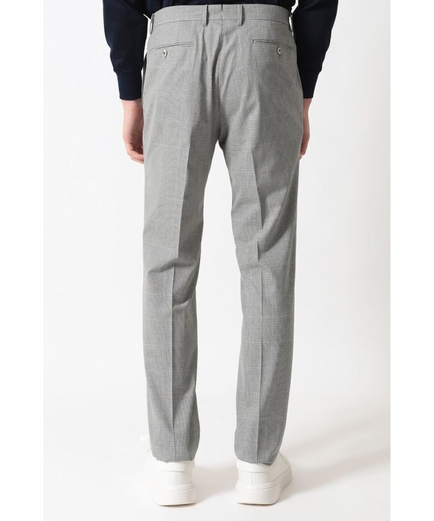 DAKS ストレッチテーパードパンツ グレー