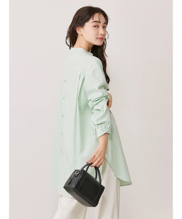 AMERICAN HOLIC ブザムバックボタンチュニック Mint