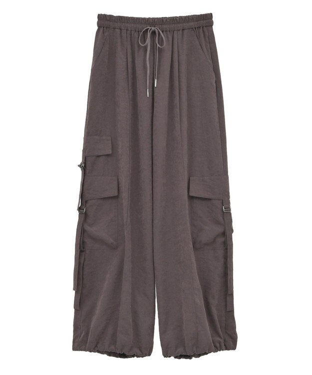 YECCA VECCA パラシュートカーゴパンツ Gray