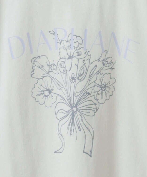 earth music&ecology アソートロマンティックグラフィックＴ Mint