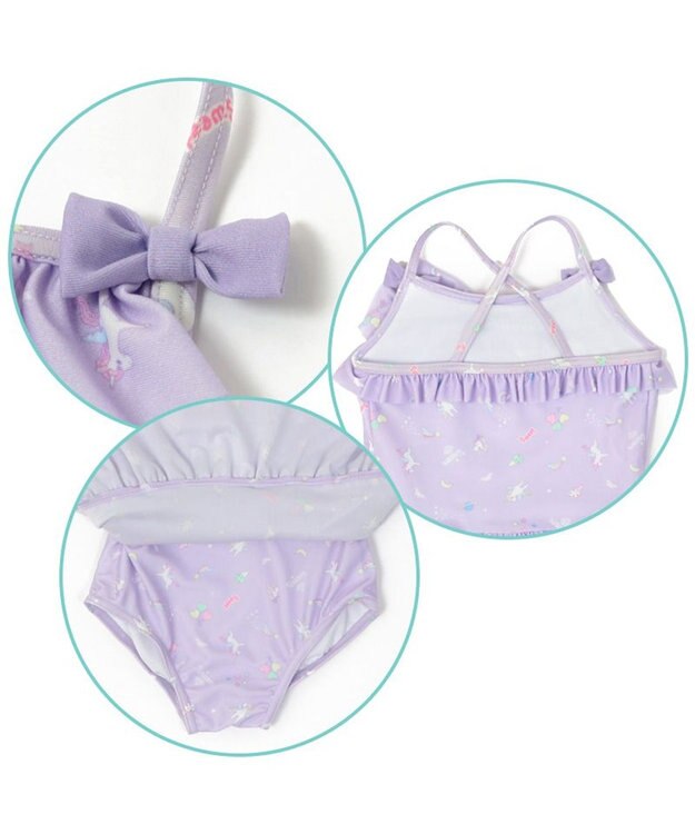 Mother garden マザーガーデン 子供用 水着 《ユニコーン柄 レモンくま柄》 ユニコーン