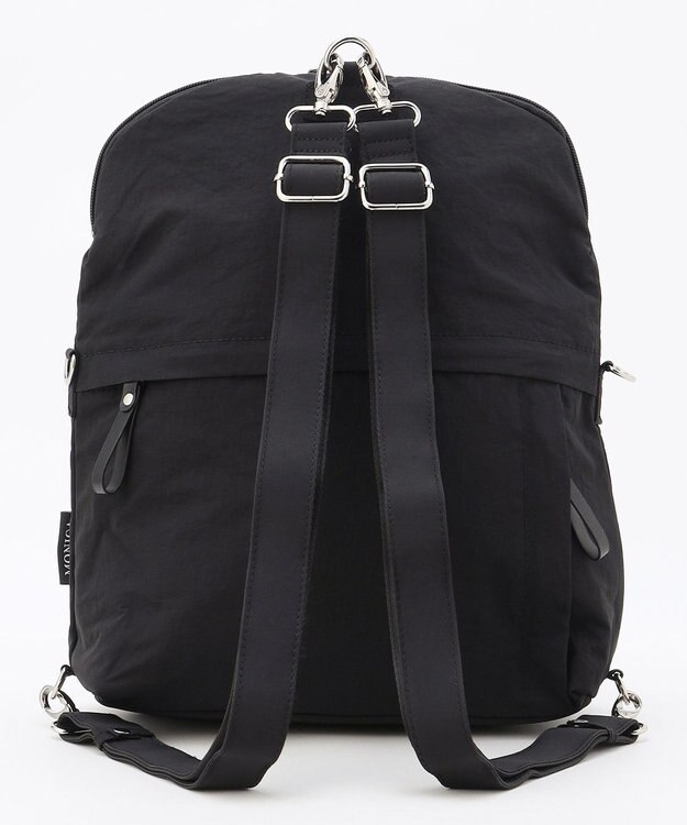 LA BAGAGERIE 【MONICA】フロントポケット2WAYバッグ ブラック