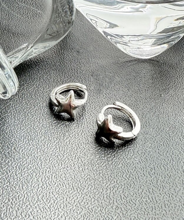 WEGO L2Pモチーフフープピアス 柄3