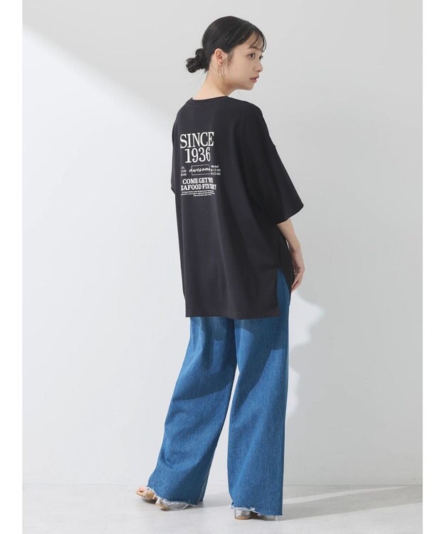 earth music&ecology ａｗｅｓｏｍｅ　ルーズＴ Black