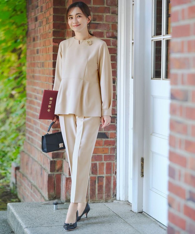 ANY SIS 【22.5~24.5cm】ベルテッドレディライク パンプス ブラック