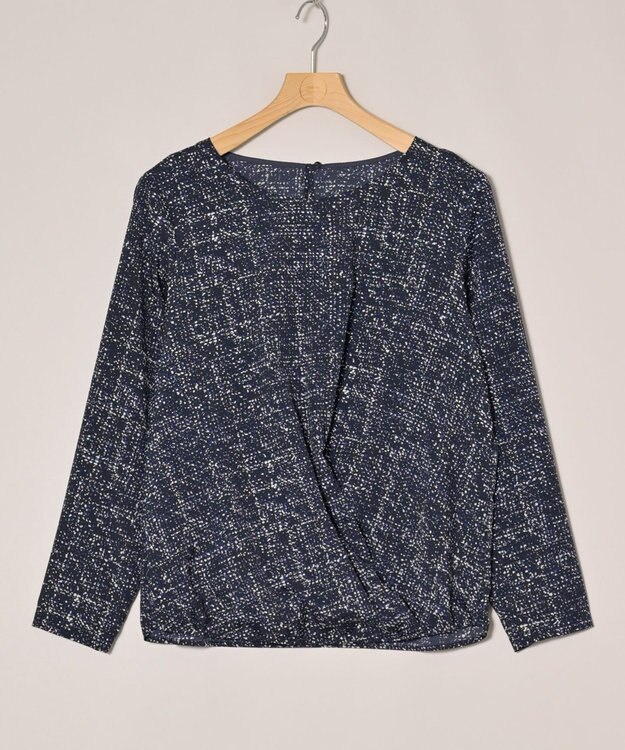 ONWARD Reuse Park 【23区】ブラウス秋冬 ネイビー