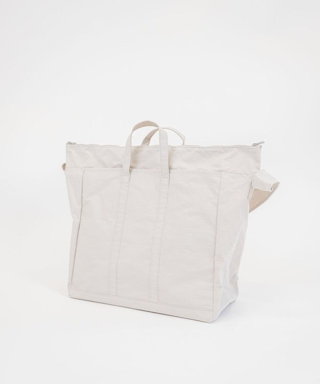 NIZYU KANO 【はまじコラボ】Airyトート Lサイズ ライトグレー