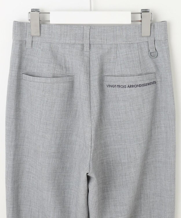 23区GOLF 【WOMEN】シワになりにくいドレッシーゴルフパンツ ライトグレー系